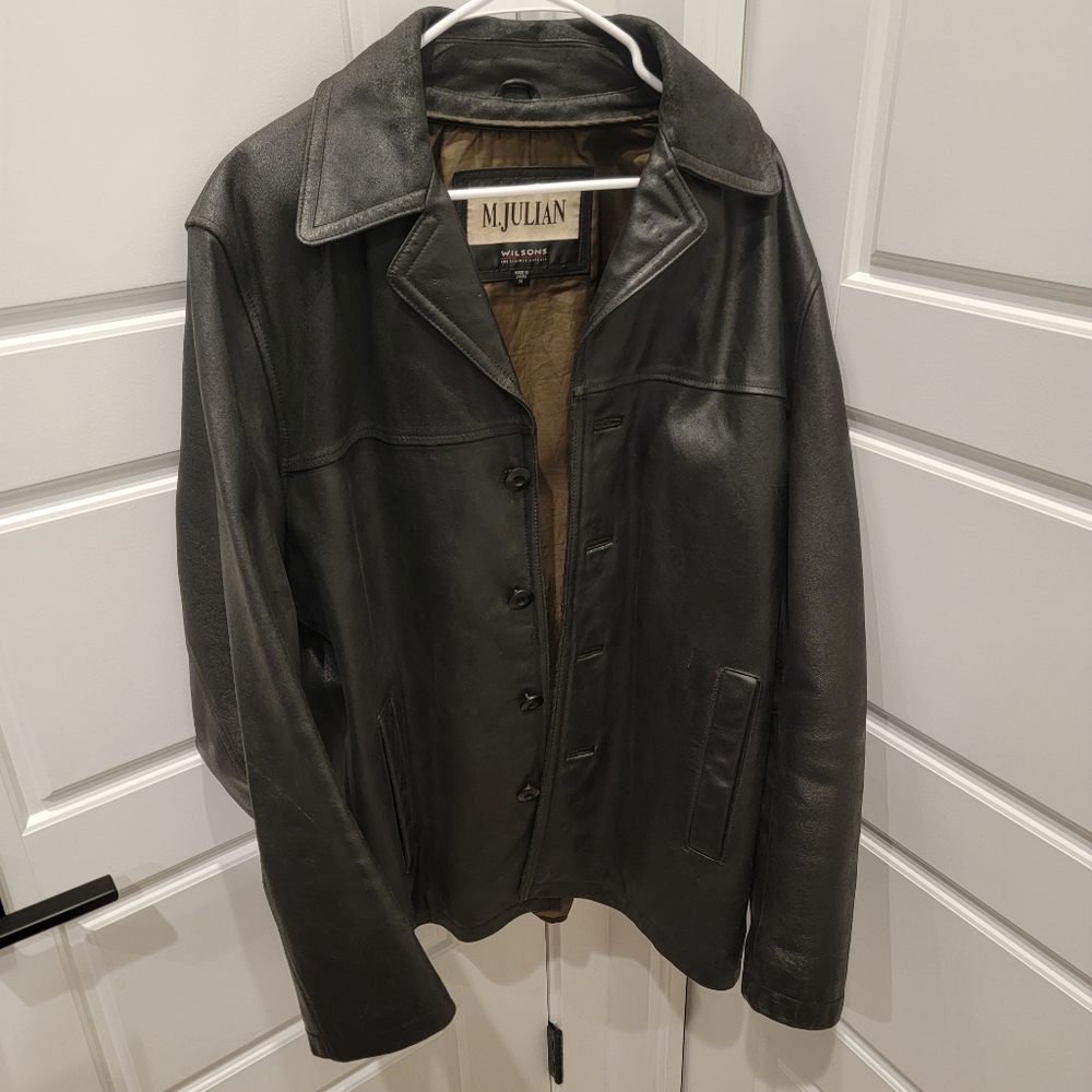 Vintage M. Julian Wilson's Leather Jacket Size Medium